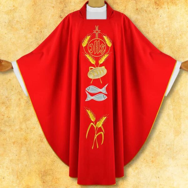 Embroidered chasuble "Gifts"