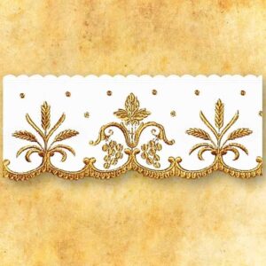 Embroidered lace “Italian Gold”