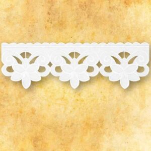 Embroidered lace “White Lily”
