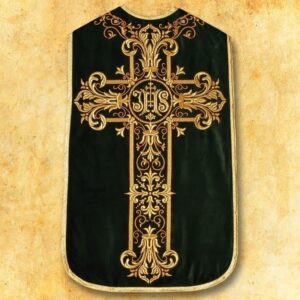 Embroidered Roman chasuble “Homily”