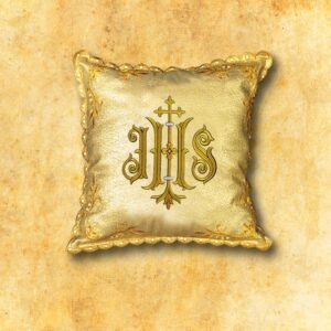 Procession pillow “IHS”