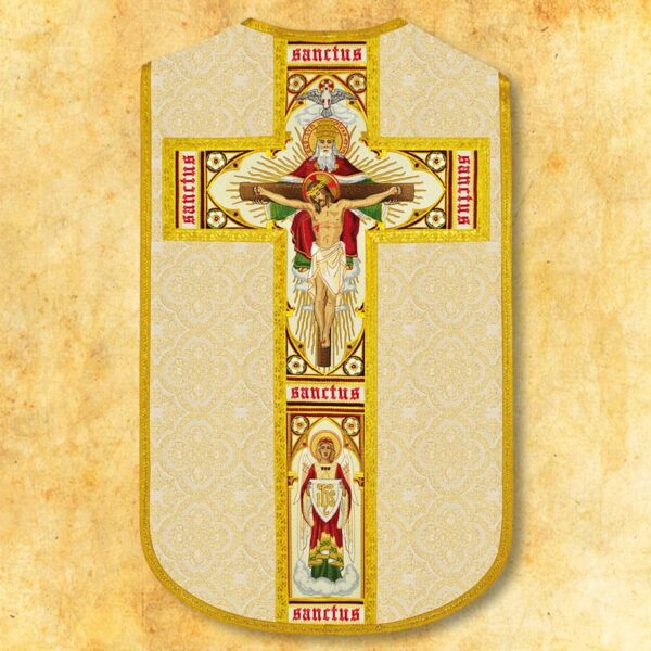 Chasuble embroidered Roman "Holy Trinity"