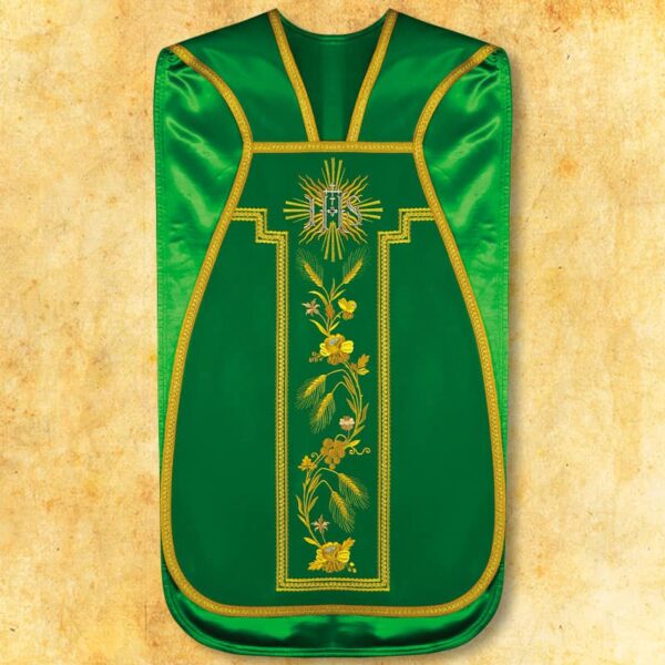 Roman embroidered chasuble "Dominion"
