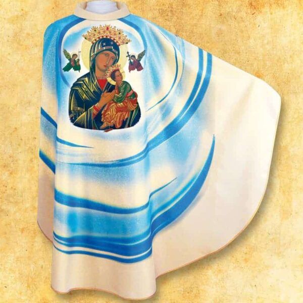 Modern chasuble "Our Lady of Perpetual Help"
