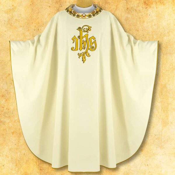 Embroidered chasuble "Parocco"
