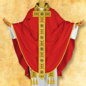 Chasuble embroidered “Pietra Roma”