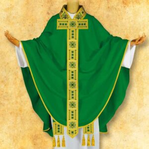Chasuble embroidered “Pietra Roma”