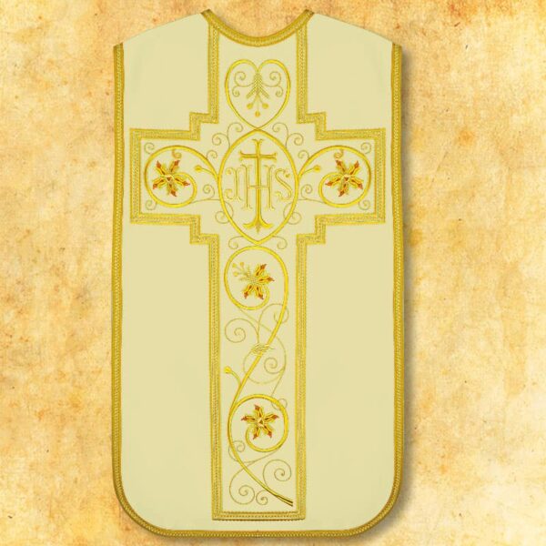 Chasuble embroidered Roman "Agape"