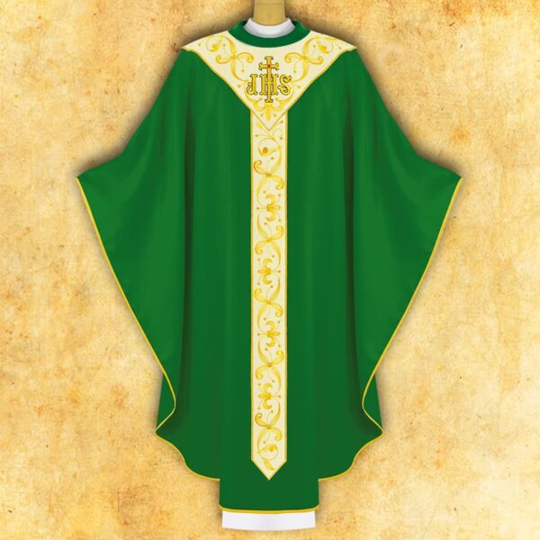 Embroidered chasuble "Religione"