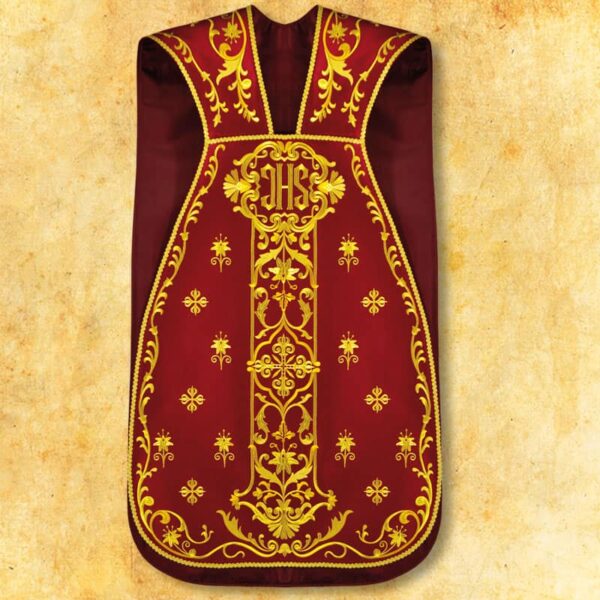 Chasuble embroidered Roman "Miraculum"