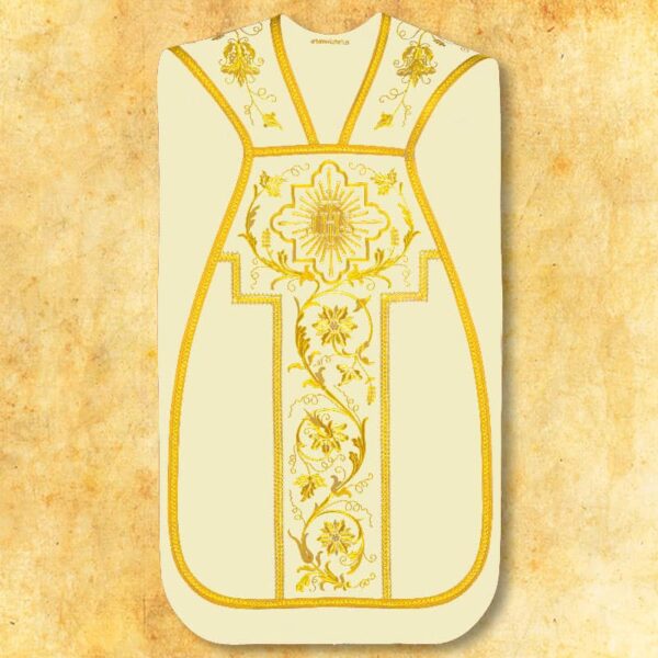 Chasuble embroidered Roman "Salvator"