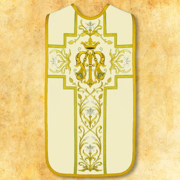Chasuble embroidered Roman "Marian"