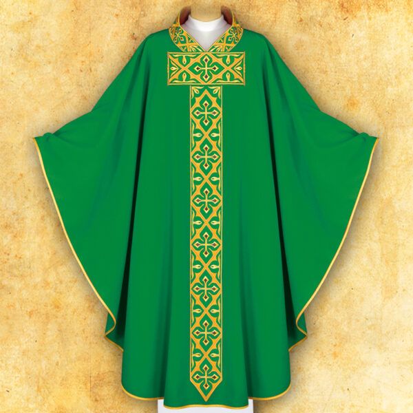 Embroidered chasuble "Cross"