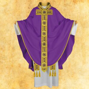 Chasuble embroidered Pietra Roma