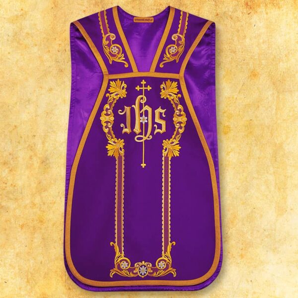 Chasuble embroidered Roman "Sacrale"