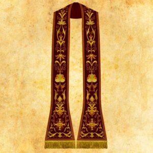 Embroidered Roman stole