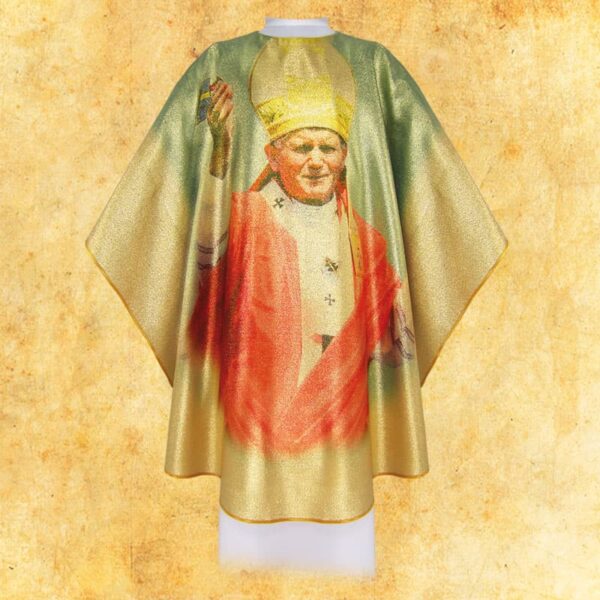 Chasuble foto "John Paul II"