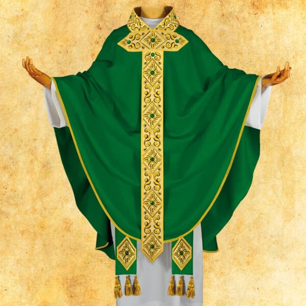 Chasuble embroidered "Monsignor"