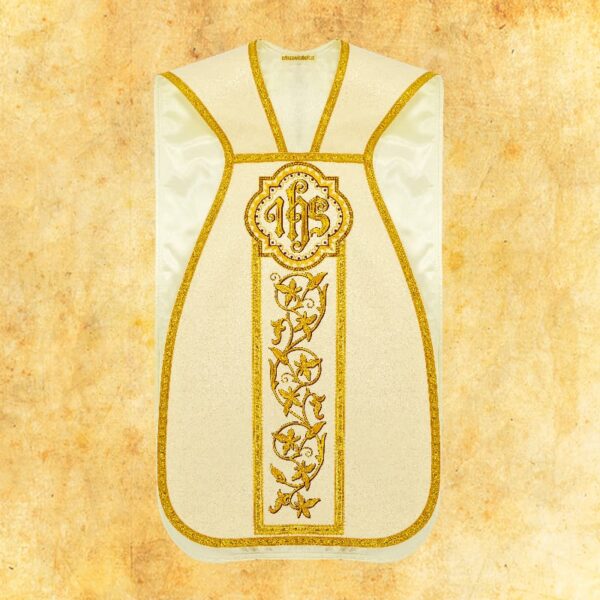 Embroidered Roman chasuble "Pastorales"