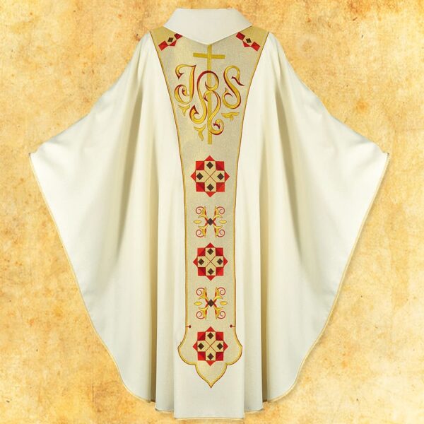 Chasuble embroidered "Holy Family"
