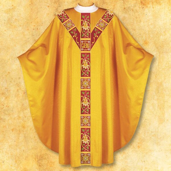 Chasuble embroidered "Vangelo"