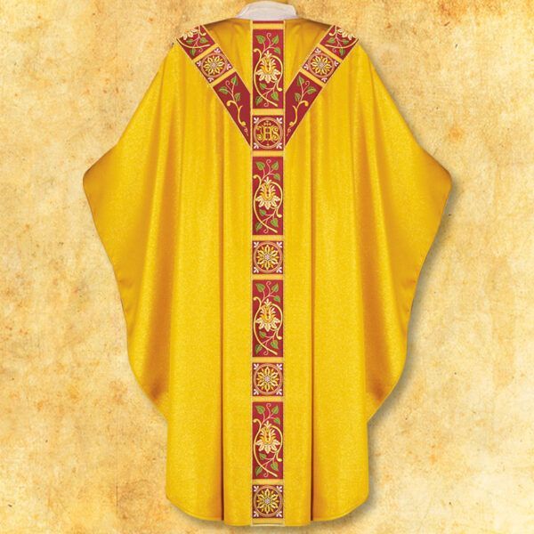 Chasuble embroidered "Vangelo"