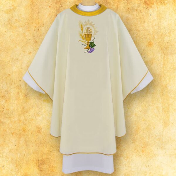 Chasuble embroidered "Fratelli"