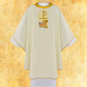 Chasuble embroidered “Fratelli”