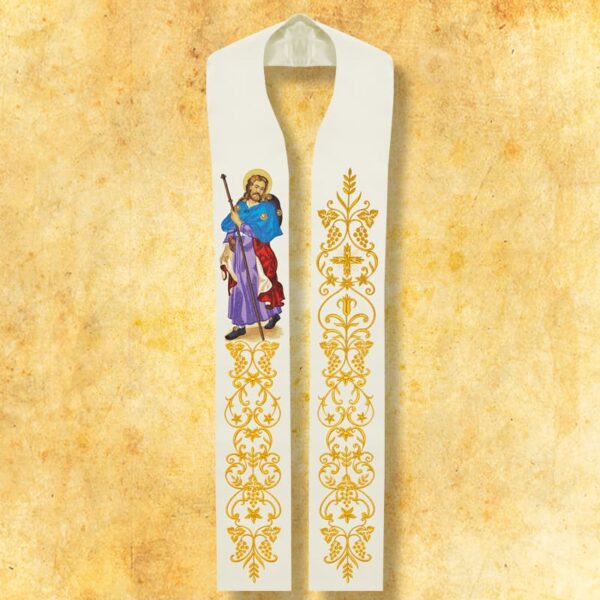 Embroidered stole "St. James"