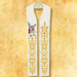 Embroidered stole “Michael Archangel”