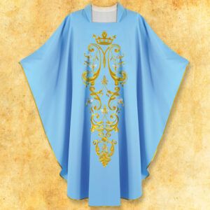 Chasuble embroidered “Marian”