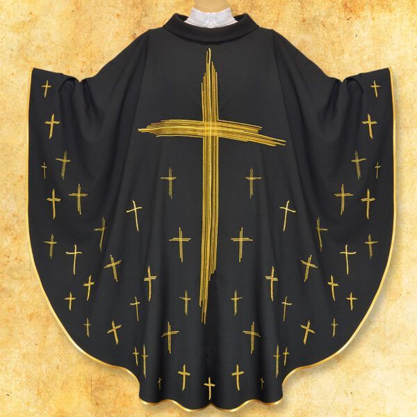 Embroidered chasuble "Golgotha"
