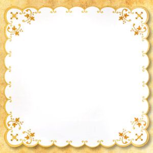 “Golden series – Chalice” overlay 110x110cm