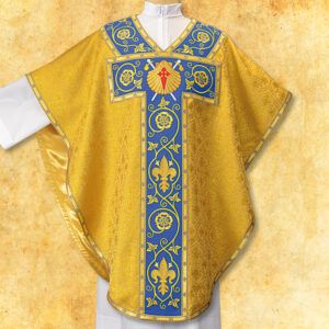 Chasuble embroidered “Shells of St. James”
