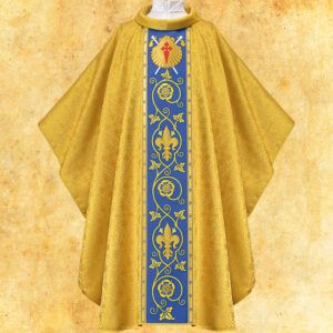 Chasuble embroidered “Shells of St. James”