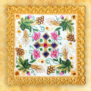 Embroidered “Roman” pall