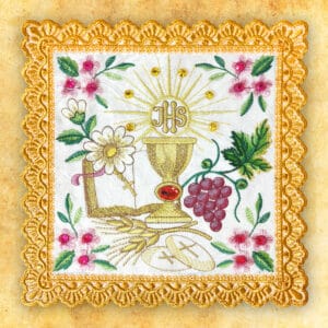 Embroidered “Roman” pall