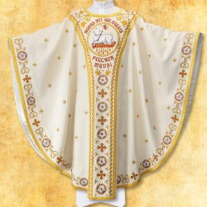 Embroidered chasuble “Lamb of God”