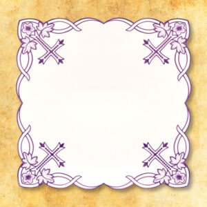 Violet “Colored” napkin 45x45cm