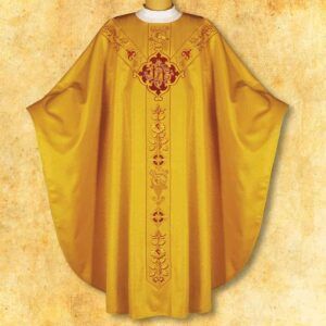 Embroidered chasuble “Vaticano”