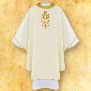 Embroidered chasuble “Angelus”